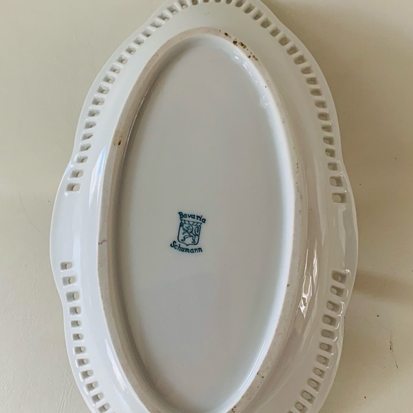 Schumann Bavaria Reticulated trinket dish - Picture 7 of 12